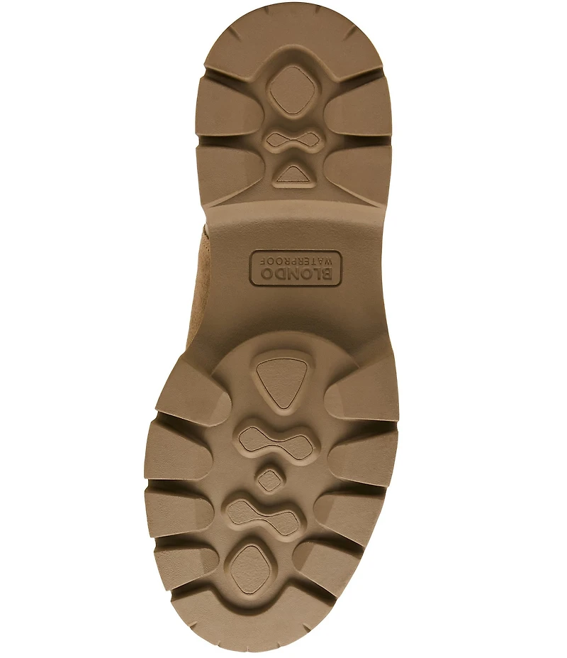 Blondo Kyra Waterproof Suede Lug Booties
