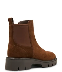 Blondo Kyra Waterproof Suede Lug Booties