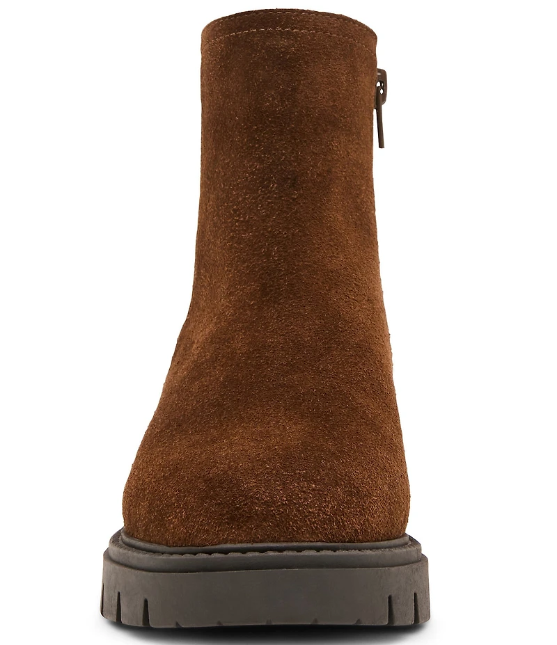 Blondo Kyra Waterproof Suede Lug Booties