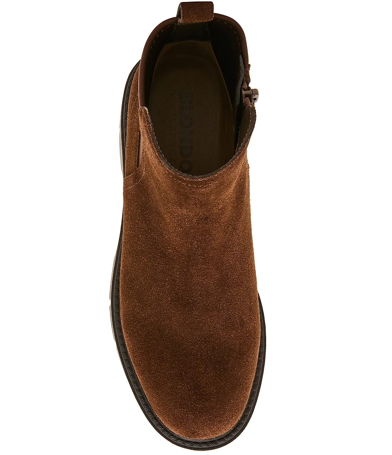 Blondo Kyra Waterproof Suede Lug Booties