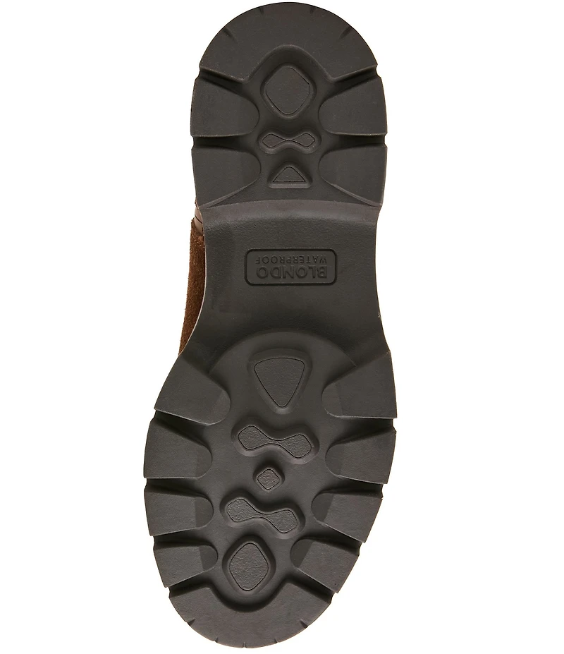 Blondo Kyra Waterproof Suede Lug Booties