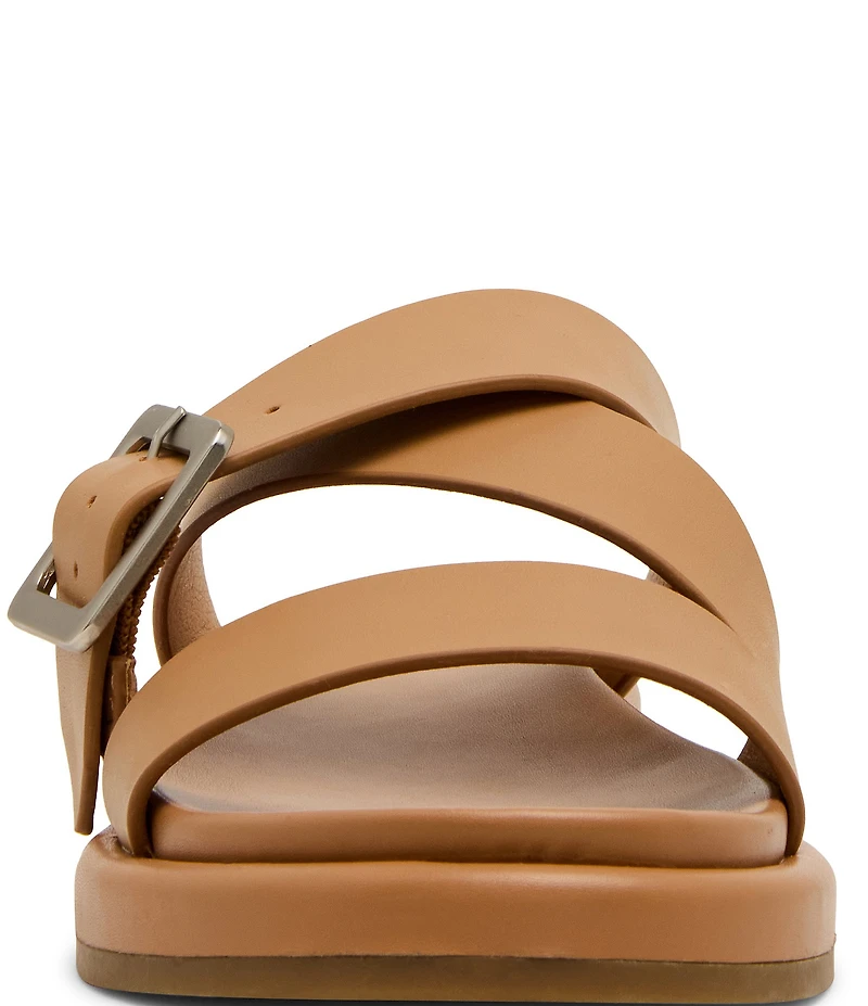Blondo Larah Waterproof Leather Banded Slide Sandals