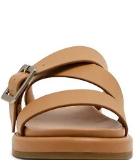 Blondo Larah Waterproof Leather Banded Slide Sandals