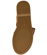 Blondo Larah Waterproof Leather Banded Slide Sandals