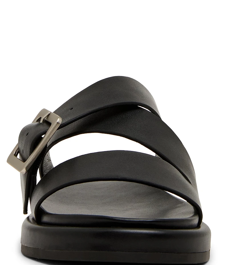 Blondo Larah Waterproof Leather Banded Slide Sandals