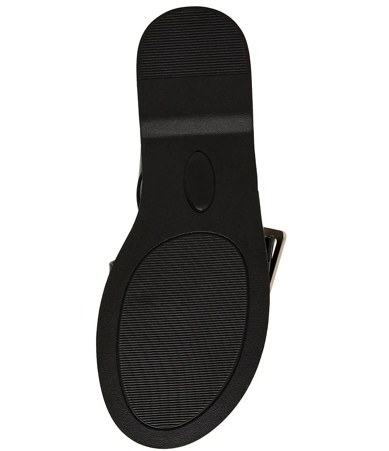 Blondo Larah Waterproof Leather Banded Slide Sandals