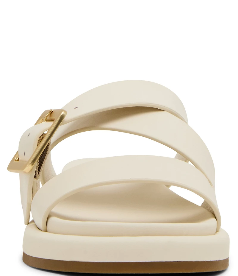 Blondo Larah Waterproof Leather Banded Slide Sandals