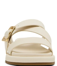 Blondo Larah Waterproof Leather Banded Slide Sandals