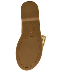 Blondo Larah Waterproof Leather Banded Slide Sandals