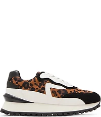 Blondo Lois Leopard Print Waterproof Nylon Retro Sneakers