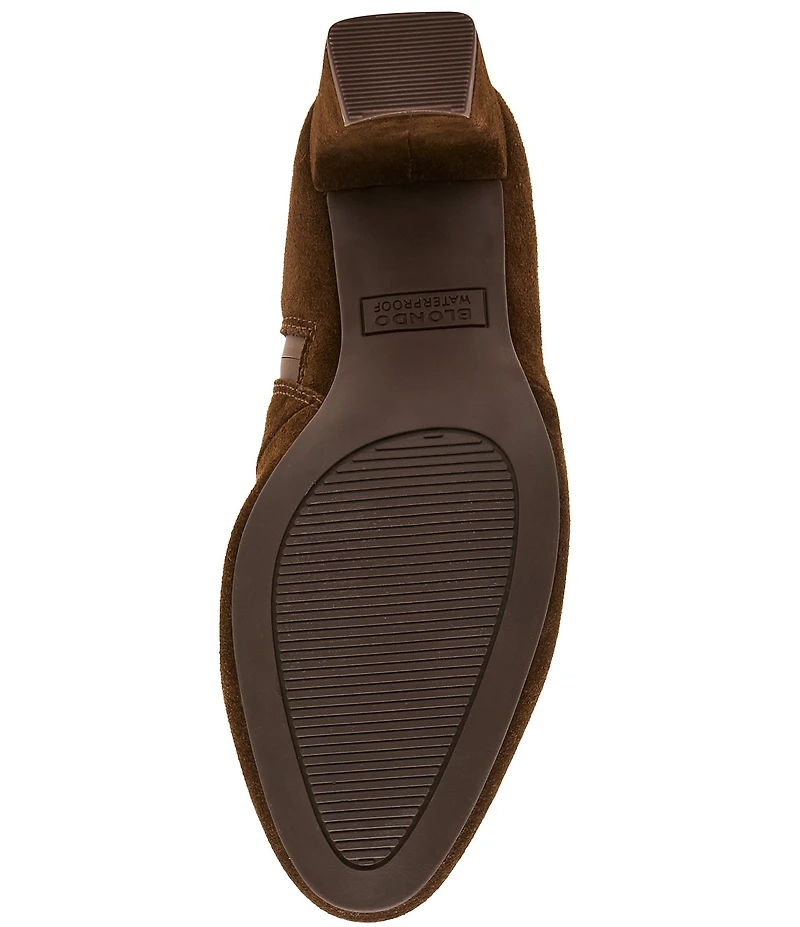 Blondo Mara Waterproof Suede Mid Heel Booties