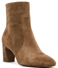 Blondo Mara Waterproof Suede Mid Heel Booties