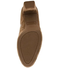 Blondo Mara Waterproof Suede Mid Heel Booties