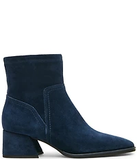 Blondo Marina Waterproof Suede Low Heel Booties