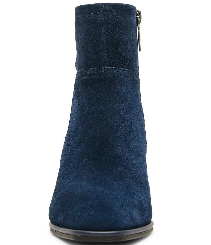 Blondo Marina Waterproof Suede Low Heel Booties