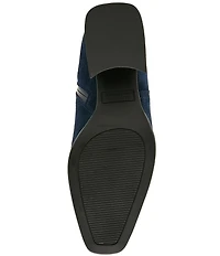 Blondo Marina Waterproof Suede Low Heel Booties