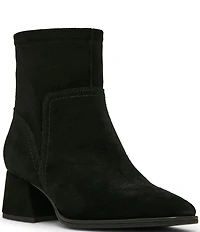 Blondo Marina Waterproof Suede Low Heel Booties
