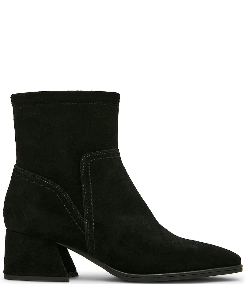 Blondo Marina Waterproof Suede Low Heel Booties