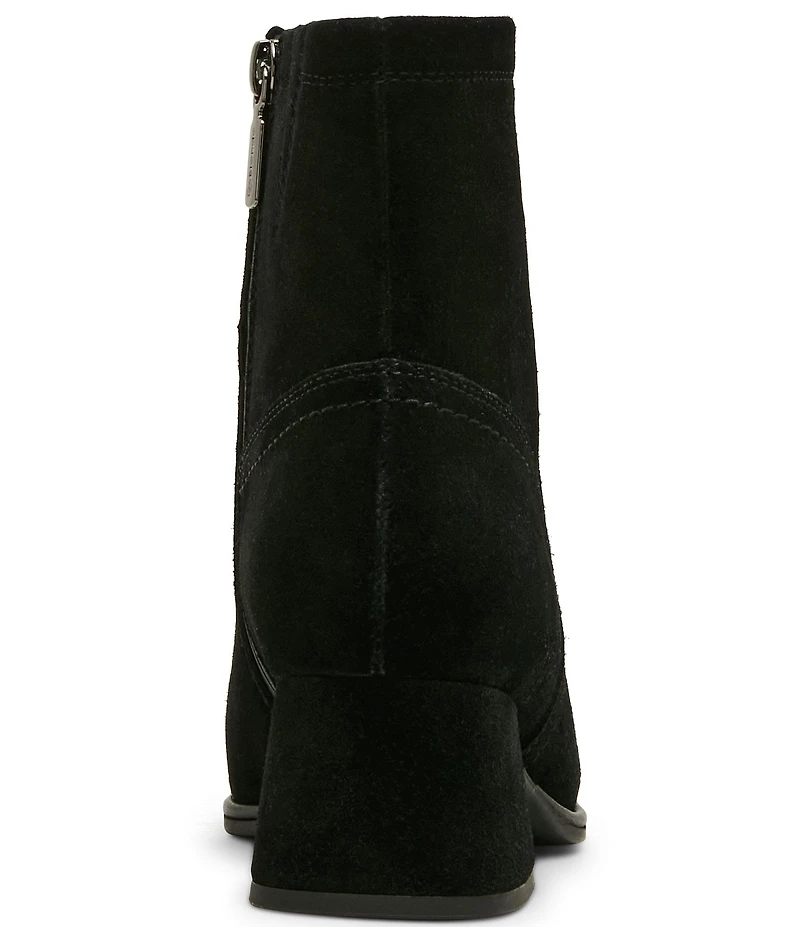 Blondo Marina Waterproof Suede Low Heel Booties