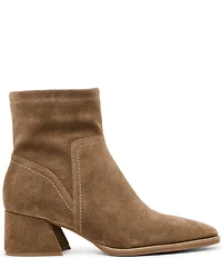 Blondo Marina Waterproof Suede Low Heel Booties