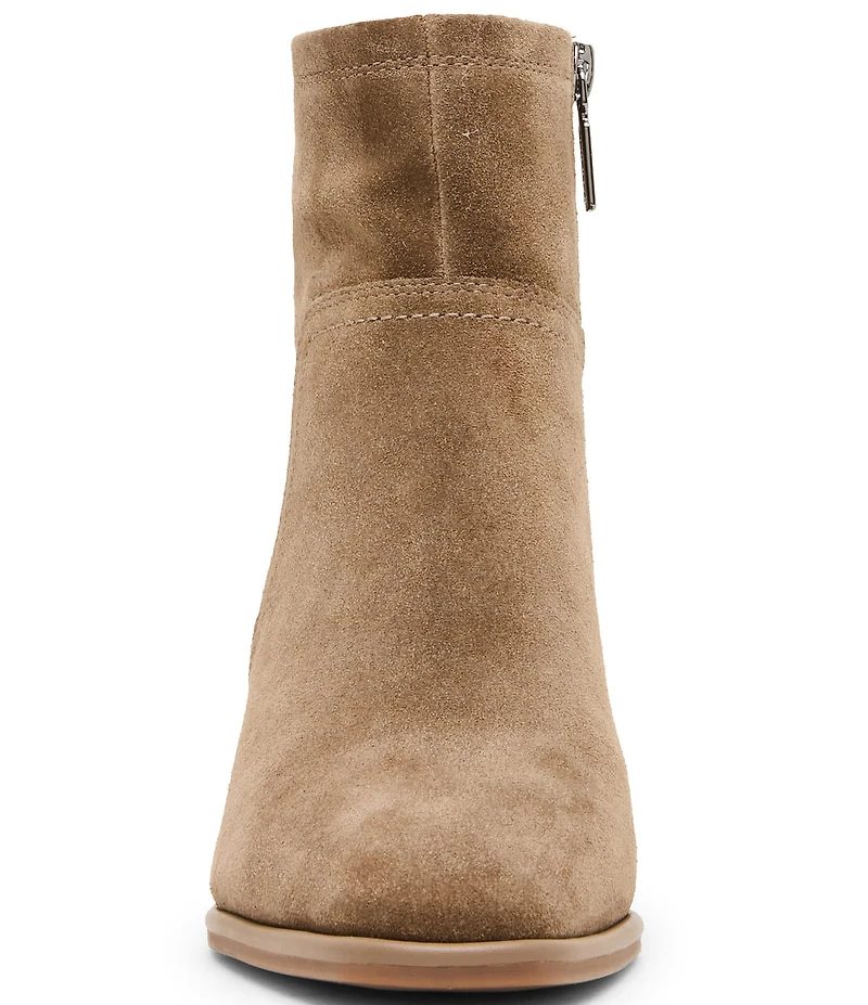 Blondo Marina Waterproof Suede Low Heel Booties