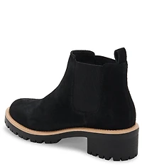 Blondo Mayes Waterproof Suede Lug Sole Booties