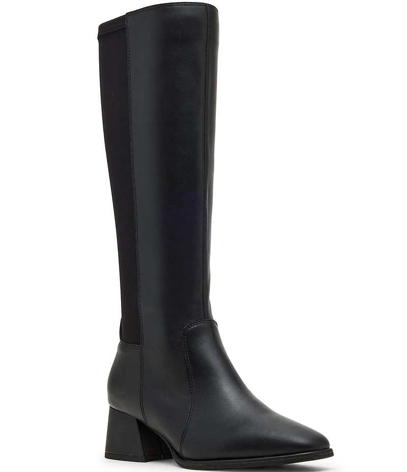 Blondo Mckenna Waterproof Leather Block Heel Tall Boots