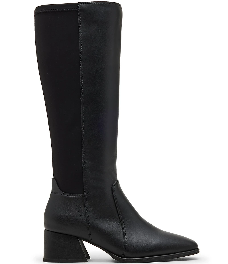 Blondo Mckenna Waterproof Leather Block Heel Tall Boots