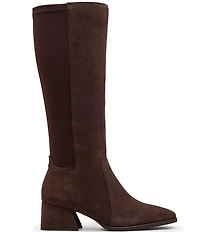 Blondo Mckenna Waterproof Suede Block Heel Tall Boots