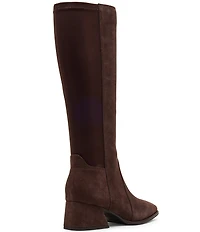 Blondo Mckenna Waterproof Suede Block Heel Tall Boots