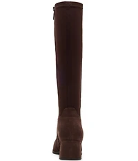 Blondo Mckenna Waterproof Suede Block Heel Tall Boots
