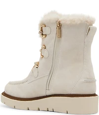Blondo Monday Waterproof Suede Faux Fur Booties