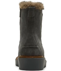 Blondo Monday Waterproof Suede Faux Fur Booties