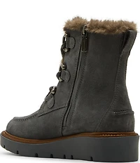 Blondo Monday Waterproof Suede Faux Fur Booties