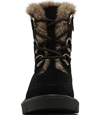 Blondo Monday Waterproof Suede Faux Fur Booties