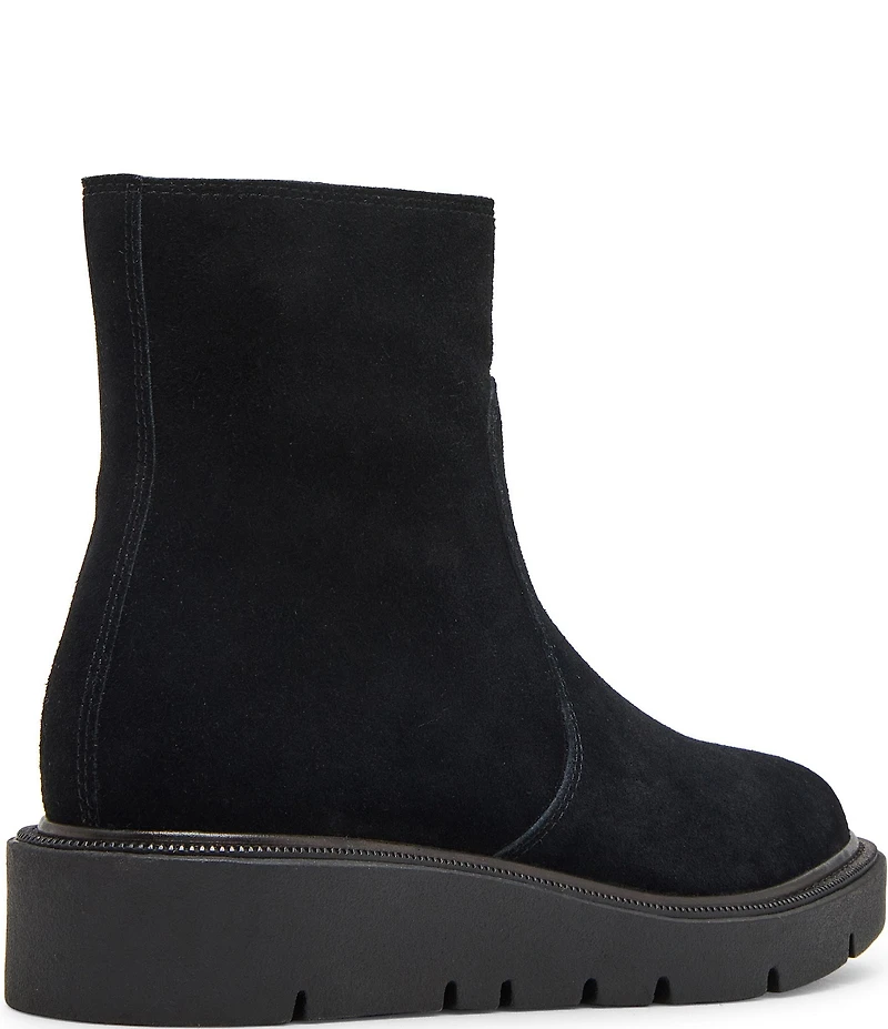Blondo Motion Waterproof Suede Wedge Booties
