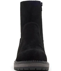 Blondo Nappa Waterproof Suede Faux Fur Lined Booties