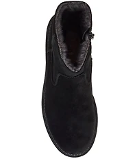 Blondo Nappa Waterproof Suede Faux Fur Lined Booties