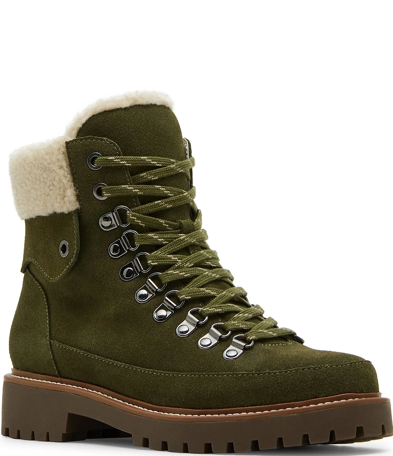 Blondo Natasia Waterproof Suede Lugged Hiker Booties