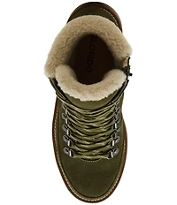 Blondo Natasia Waterproof Suede Lugged Hiker Booties