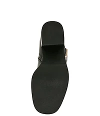 Blondo Nicky Waterproof Leather Buckle Detail Tall Boots