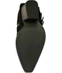Blondo Odessa Waterproof Suede Cuffed Fringe Booties