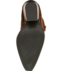 Blondo Opal Waterproof Suede Western Block Heel Tall Boots
