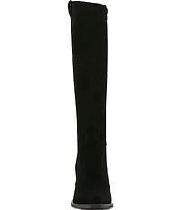 Blondo Opal Waterproof Suede Western Block Heel Tall Boots