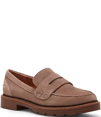 Blondo Penny Waterproof Suede Loafers
