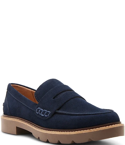 Blondo Penny Waterproof Suede Loafers