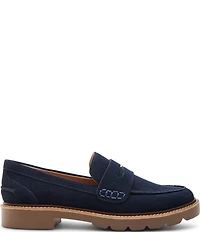 Blondo Penny Waterproof Suede Loafers