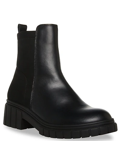 Blondo Prestly Waterproof Leather Lug Sole Booties