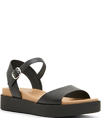 Blondo Rifkin Waterproof Leather Ankle Strap Sandals