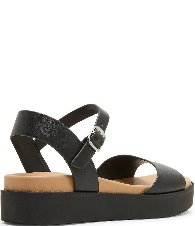Blondo Rifkin Waterproof Leather Ankle Strap Sandals